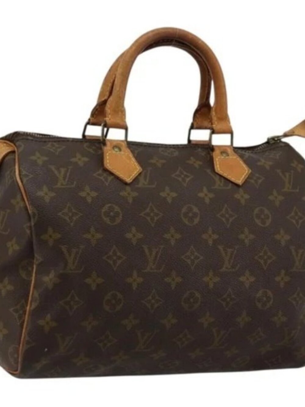 LOUIS VUITTON Monogram Speedy 30 Hand Bag M41526 LV Auth 176936